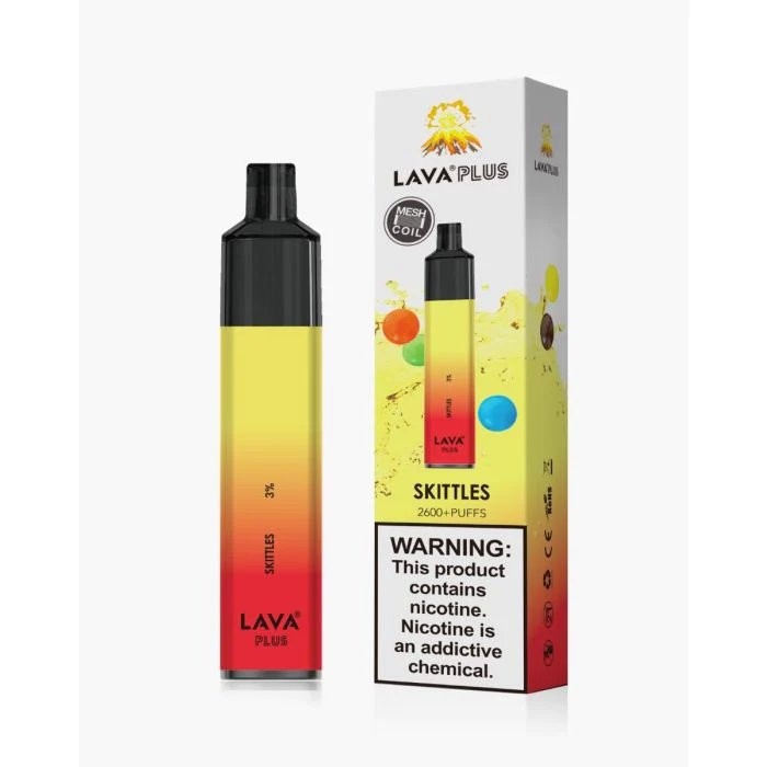 Lava Plus 2600 Puffs Disposable - Skittles