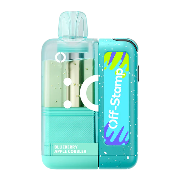 Off Stamp X Cube + Dock 25000 Puffs Disposable Vape - Blue Apple Cobbler