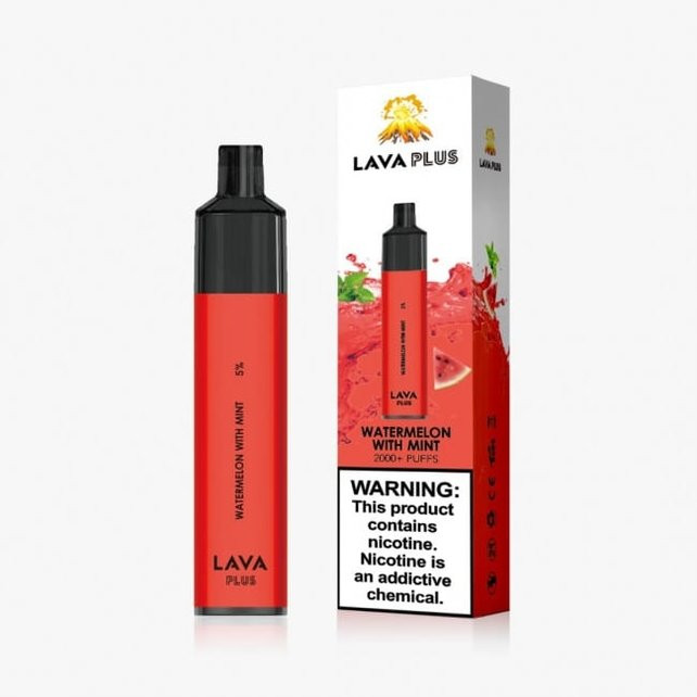 Lava Plus 2600 Puffs Disposable - Watermelon with Mint