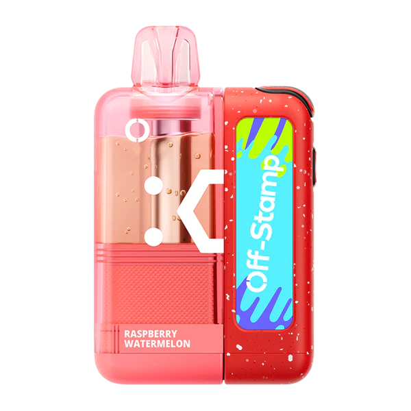 Off Stamp X Cube + Dock 25000 Puffs Disposable Vape - Raspberry Watermelon