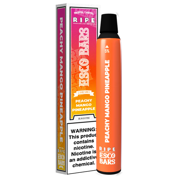 Esco Bars Ripe Mesh 2500 Puffs Disposable - Peachy Mango Pineapple