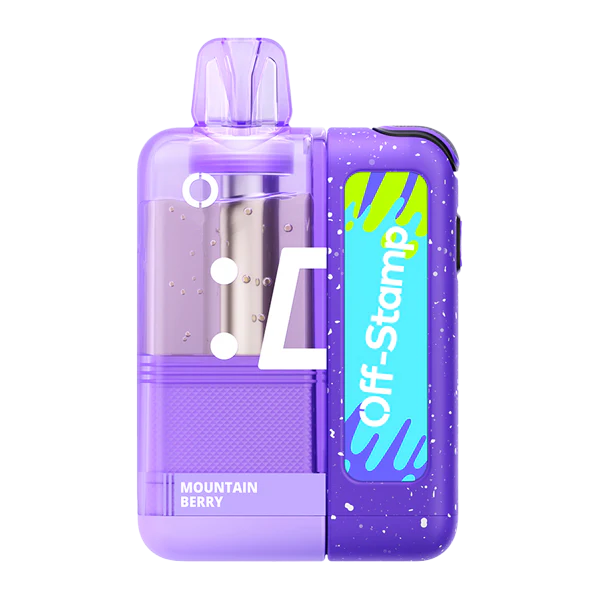 Off Stamp X Cube + Dock 25000 Puffs Disposable Vape - Mountain Berry