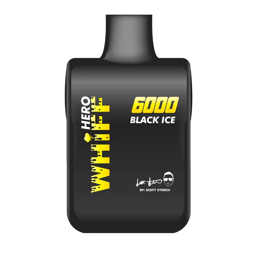 Whiff Hero by Scott Storch 6000 Puffs Disposable Vape - Black Ice