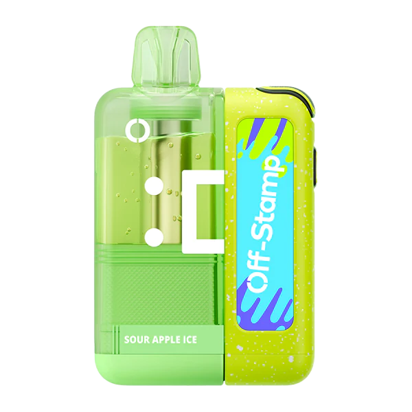 Off Stamp X Cube + Dock 25000 Puffs Disposable Vape - Sour Apple Ice