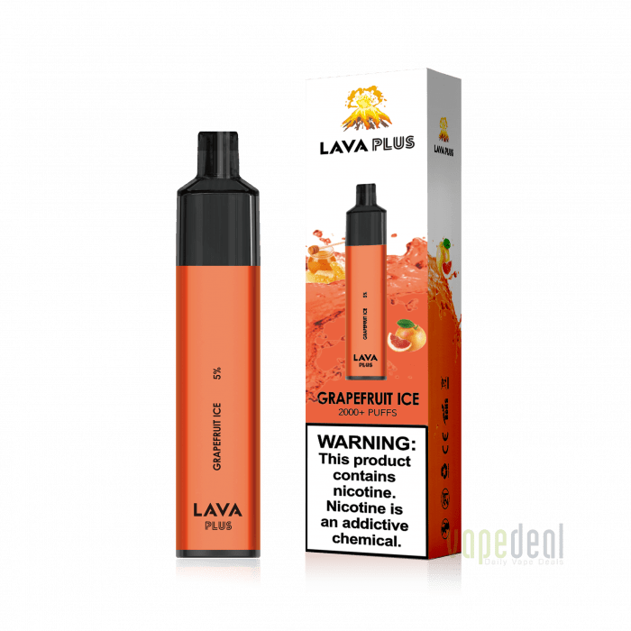 Lava Plus 2600 Puffs Disposable - Grapefruit Ice