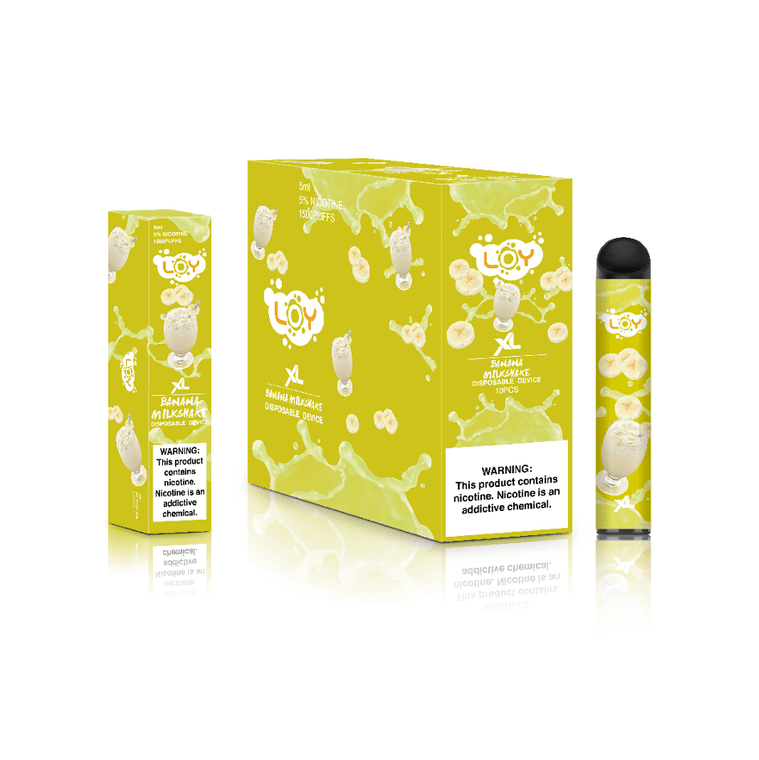 Loy XL Disposable 1500 Puffs - Banana Milkshake
