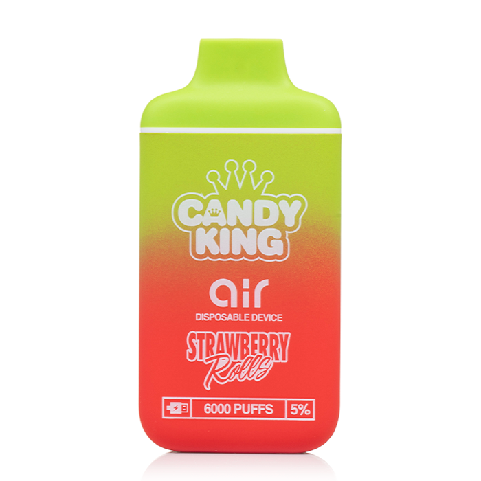 Candy King Gold Bar 6000 Puffs Disposable Vape - Strawberry Rolls