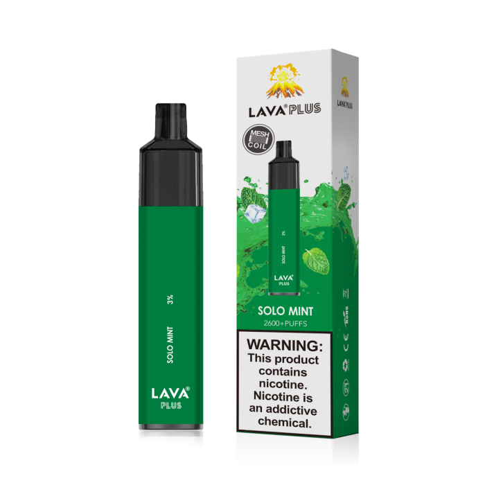 Lava Plus 2600 Puffs Disposable - Solo Mint