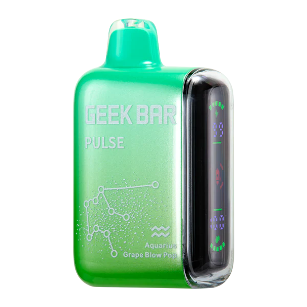 Aquarius Grape Blow Pop - Geek Bar Pulse 15000 Puffs Disposable Vape