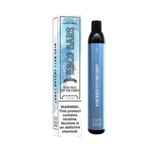 Esco Bars Mesh 2500 Puffs Disposable - Blue Razz Cotton Candy