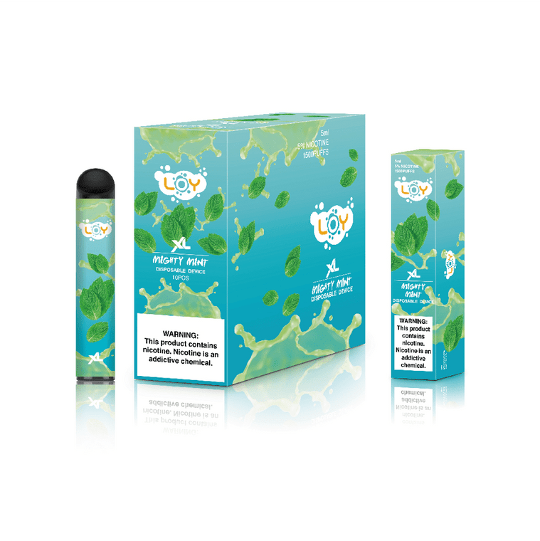 Loy XL Disposable 1500 Puffs - Mighty Mint