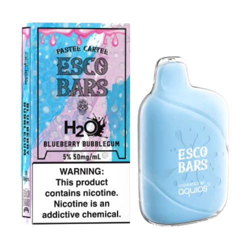 Esco Bars Aquios Mesh 6000 Puffs H2O Disposable - Blueberry Bubblegum