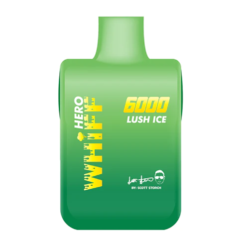 Whiff Hero by Scott Storch 6000 Puffs Disposable Vape - Lush Ice