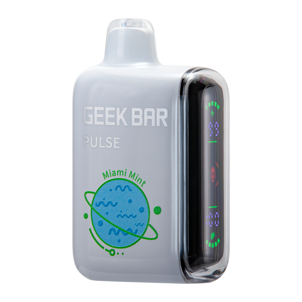 Geek Bar Pulse 15000 Puffs Disposable Vape Zero Nicotine Free 0%- Miami Mint