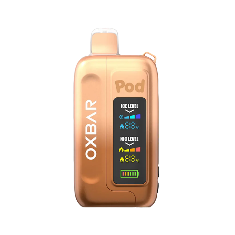 Oxbar Pod x Ice Nic 35000 Puffs Disposable Vape - Churro Milkshake Dessert Edition