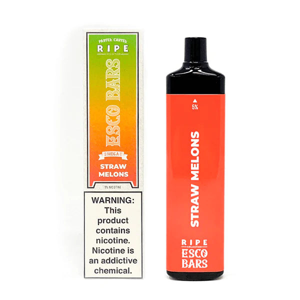 Esco Bars Savage Mesh 5000 Puffs Disposable - Straw Melon