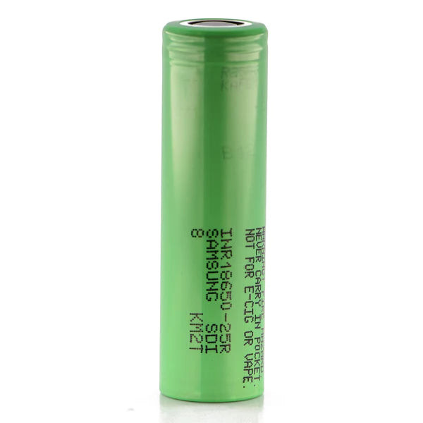 18650 Li-ion Rechargeable Battery (2500mAh 20A)