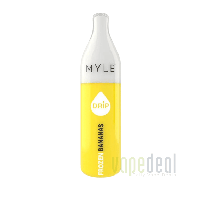 Myle Drip Disposable 2000 Puffs - Frozen Bananas Banana Ice