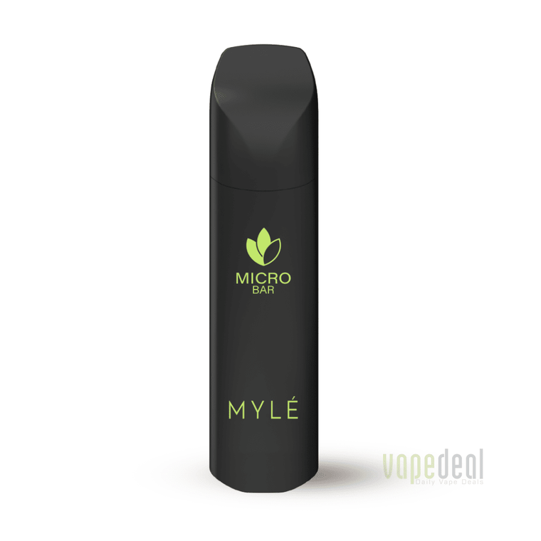 Myle Micro Bar Disposable 1500 Puffs Zero Nic Plant Based - Kiwi Dragon Berry