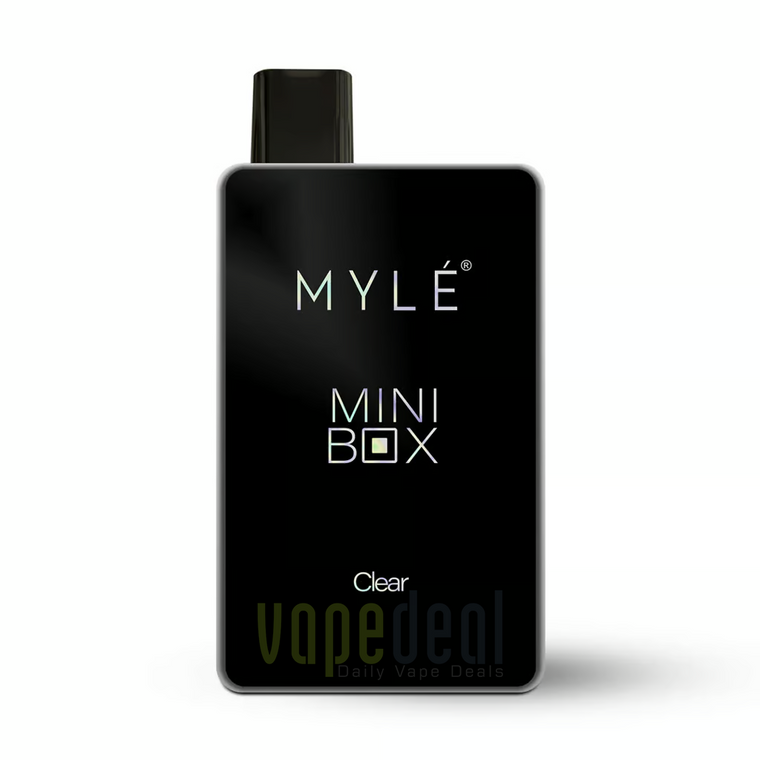 Myle Mini Box Disposable Device 1000 Puffs - Clear