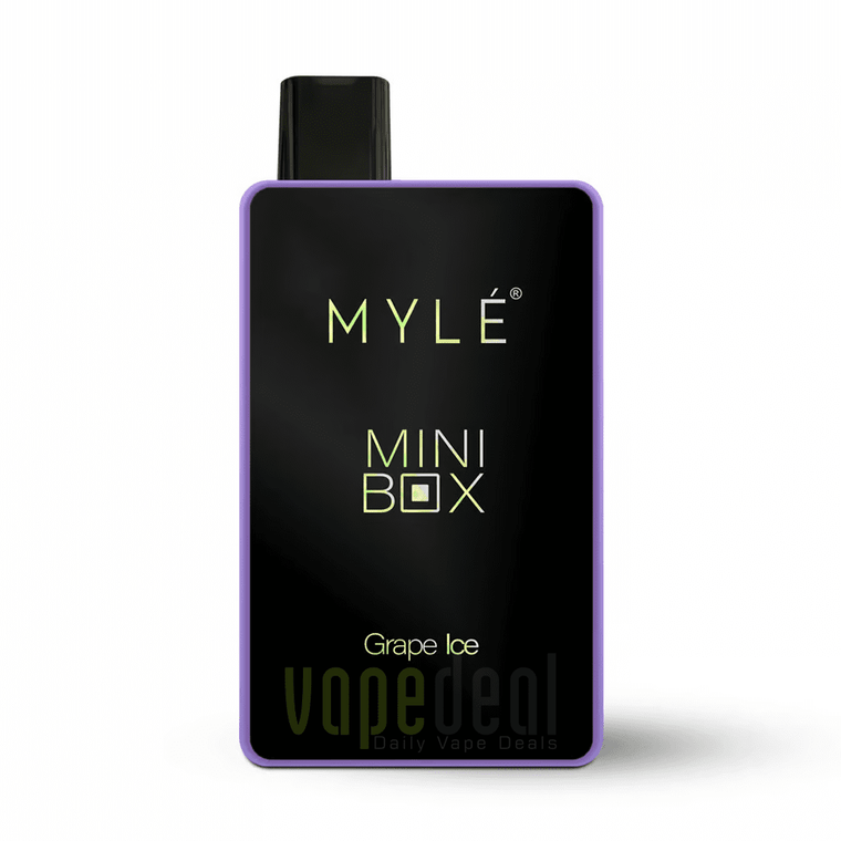 Myle Mini Box Disposable Device 1000 Puffs - Grape Mint