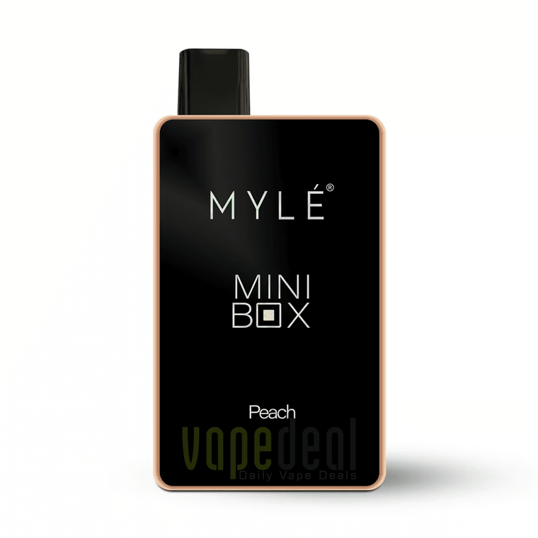 Myle Mini Box Disposable Device 1000 Puffs - Peach