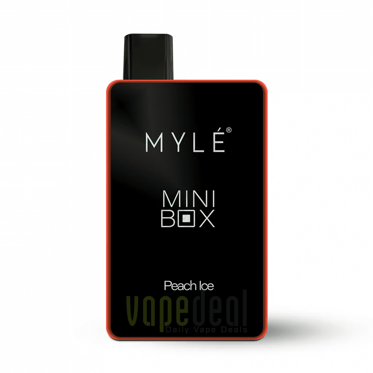Myle Mini Box Disposable Device 1000 Puffs - Peach Ice