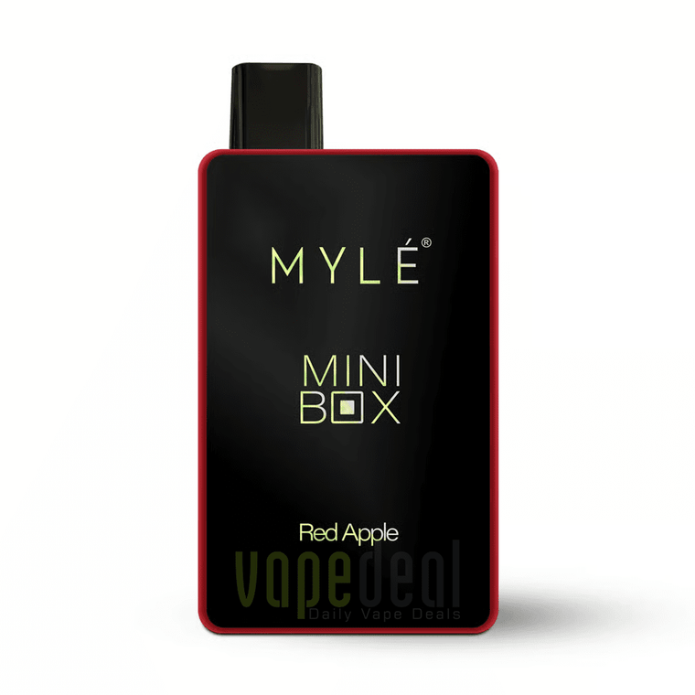 Myle Mini Box Disposable Device 1000 Puffs - Red Apple