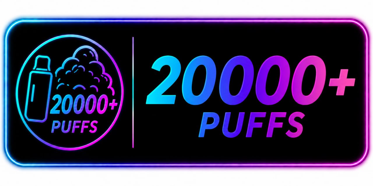 Over 20000 Puffs