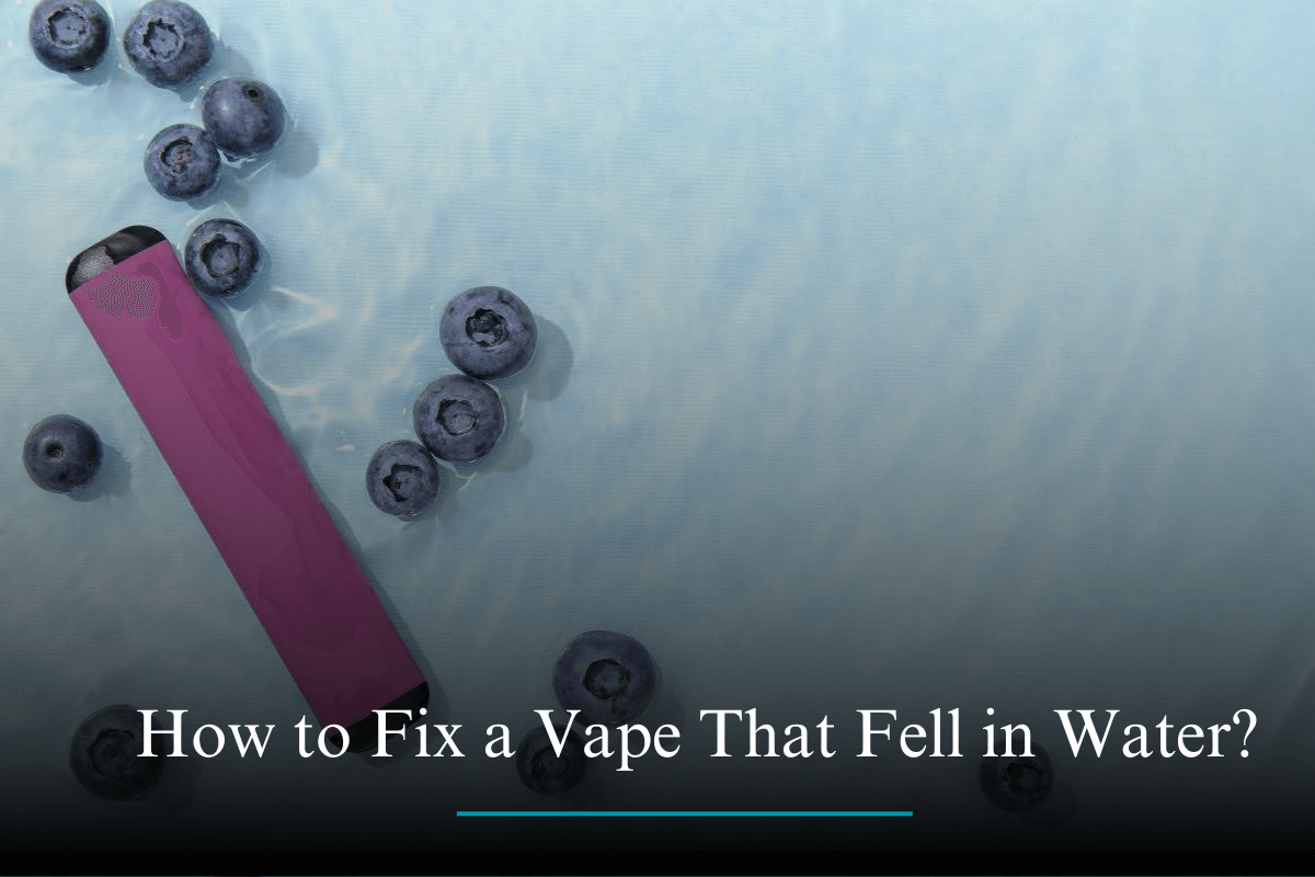 how to fix a disposable vape that fell in water Water? Quick & Easy Solutions RAZE Colour:Caliburn X Matte Black Voopoo Argus Air Instruction