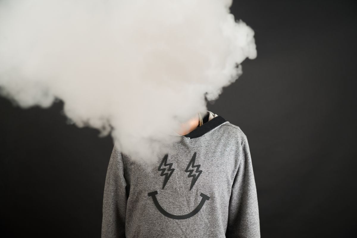 how to ghost vape smoke a Vape? (5 Easy Steps to Do It Like Pro) Disposable Vapes | Shop mtl kit Color:Blue and Brown
