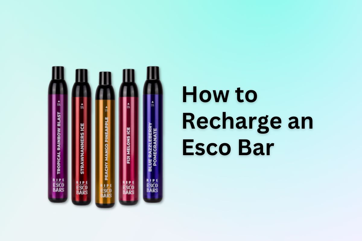 esko bar vape How to Recharge an Esco Bar? Blu Flavour:Passion Fruit Orange Slush FOGER Switch