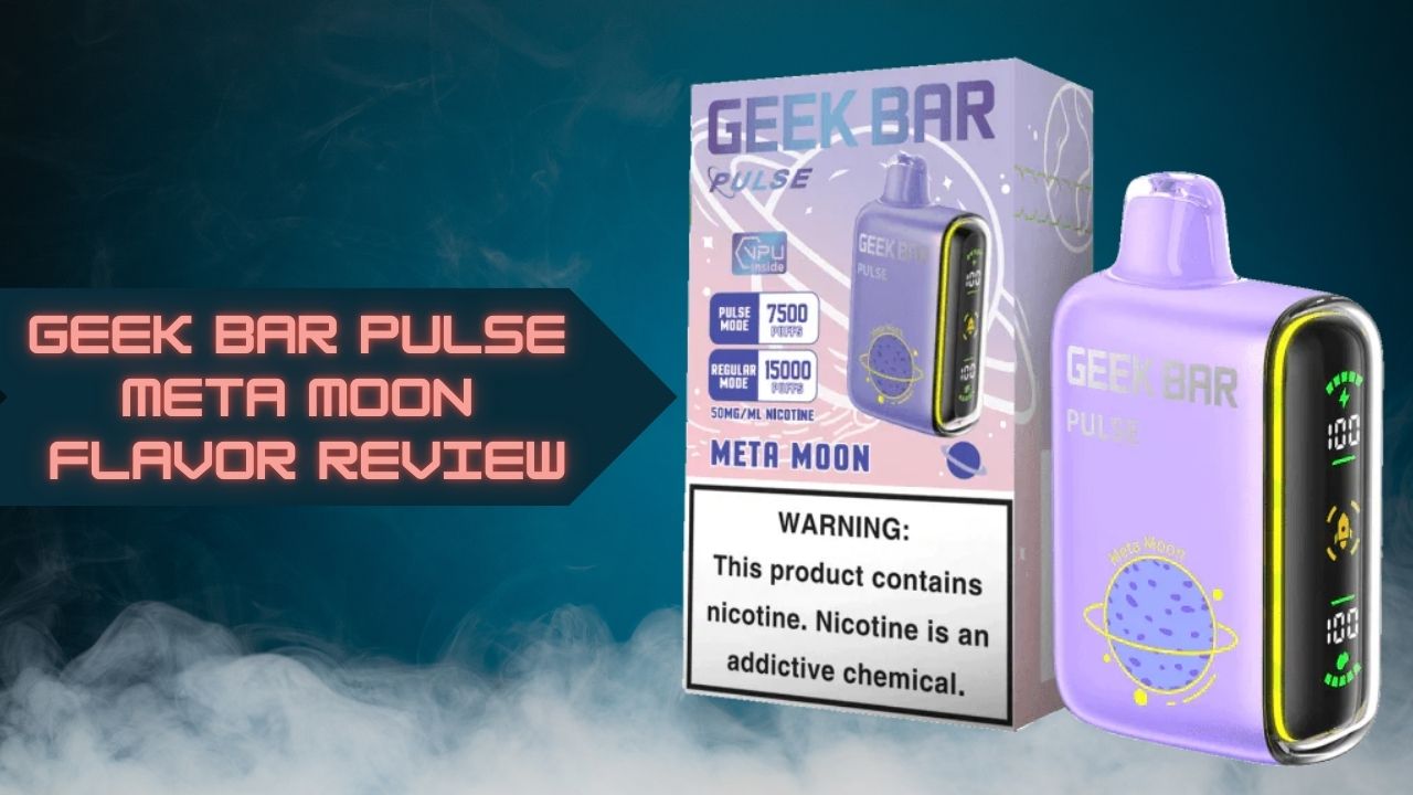 what is meta moon flavor geek bar Review Geek Bar Pulse X disposable vape Flavors:Tropical Rainbow Blast