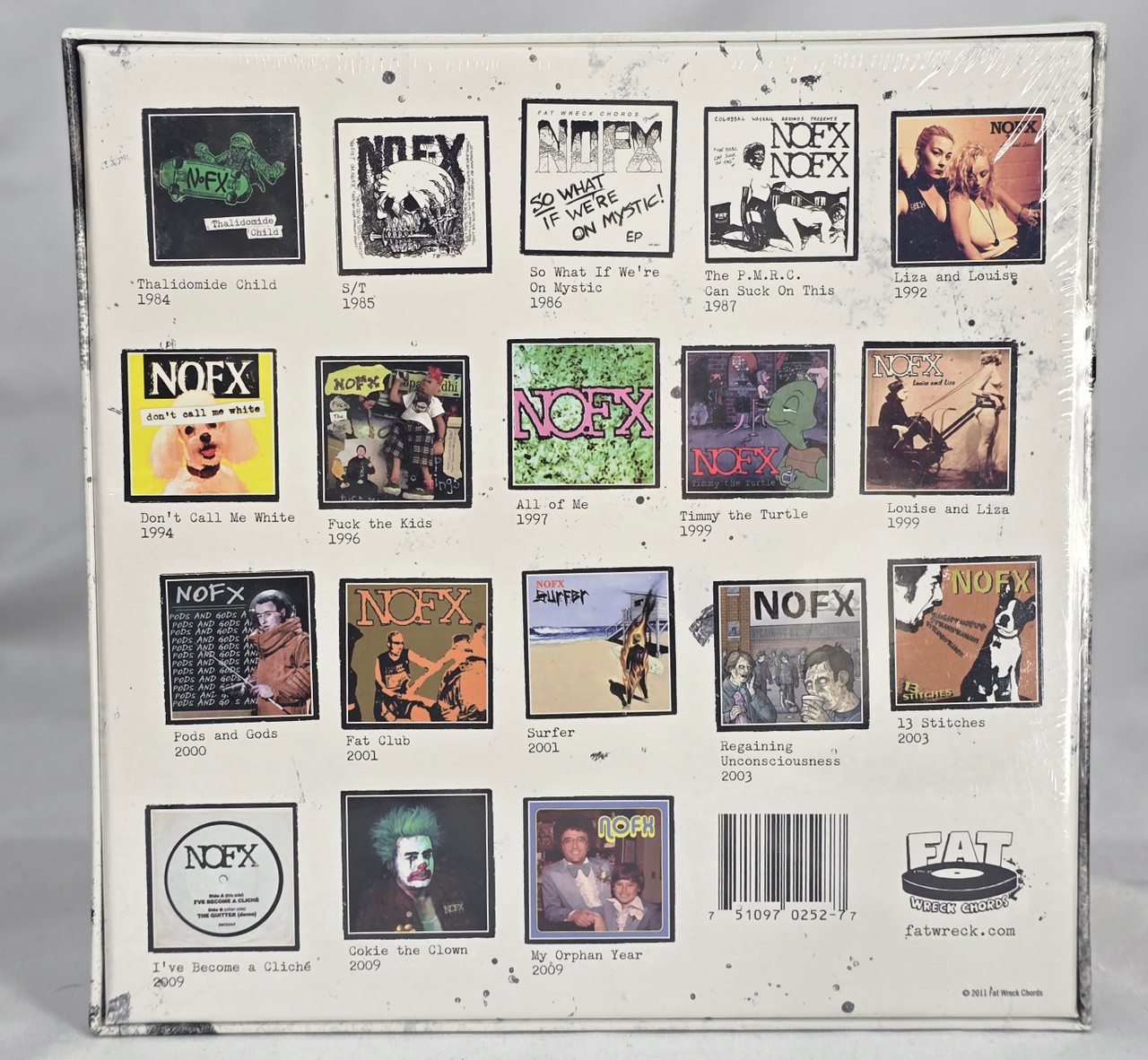 NOFX - 126 Inches Of NOFX - Box Set SEALED!