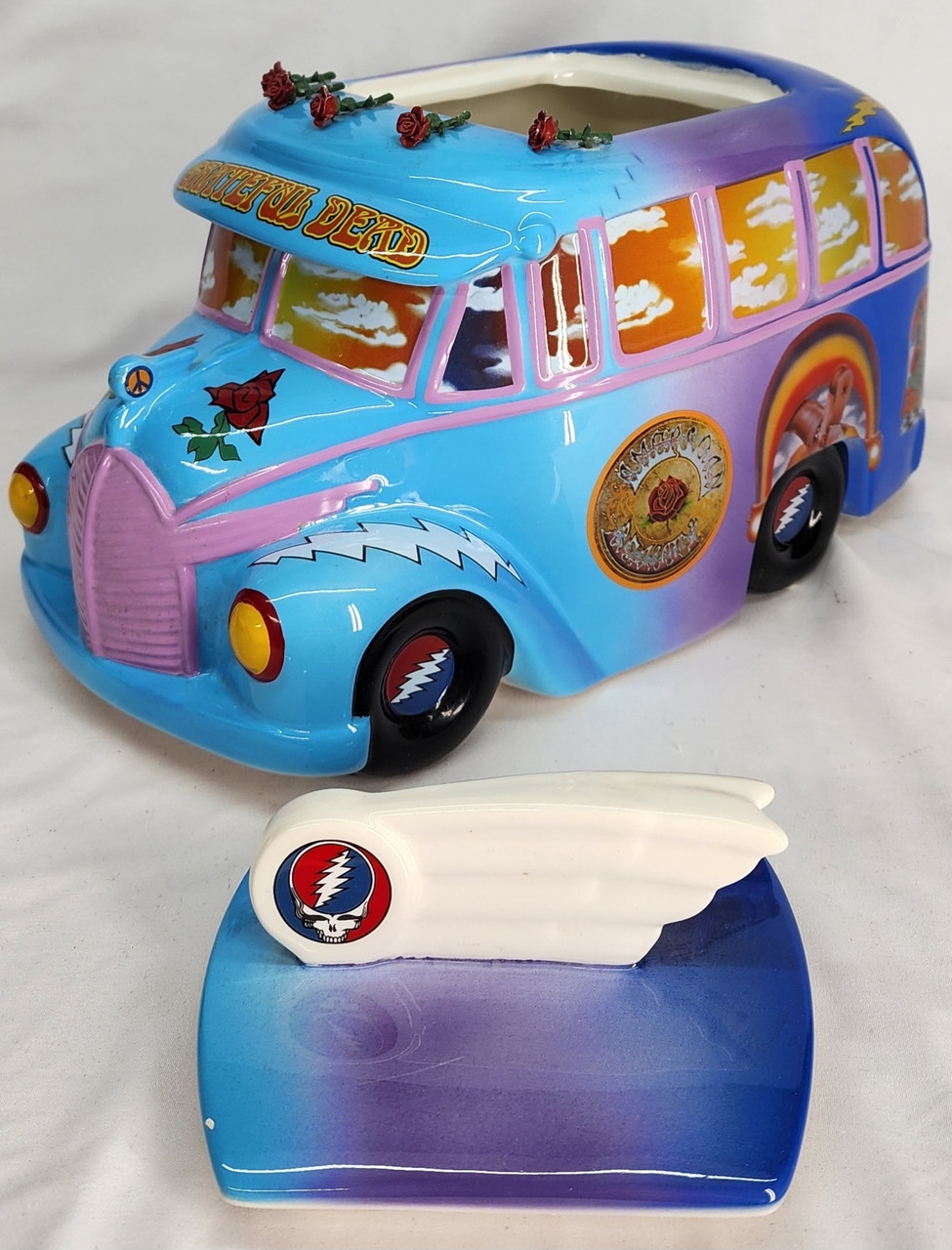Grateful Dead 40th Anniversary Bus Cookie Jar