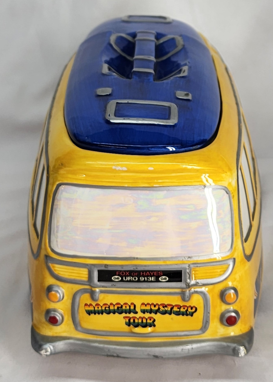 Beatles Magical Mystery Tour Bus Cookie Jar 1999 #7