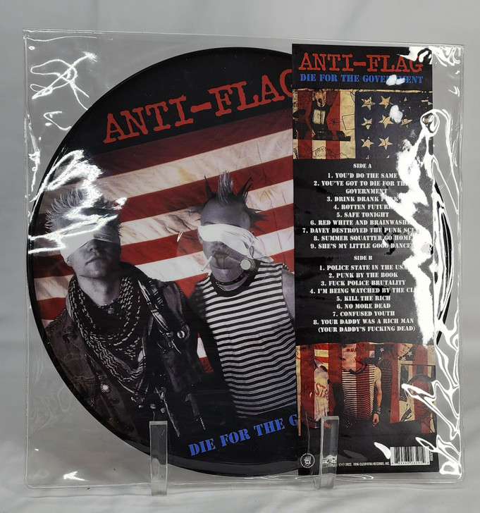 Anti Flag - Die For The Government - Pic Disc NEW