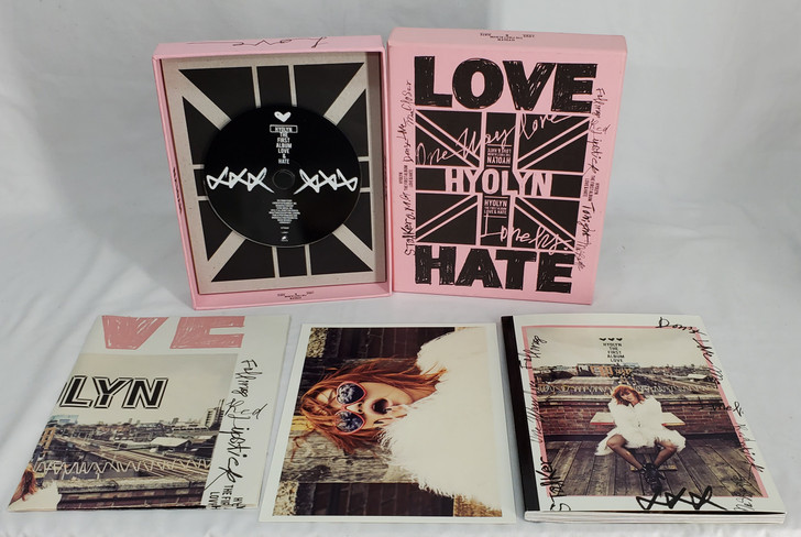 Hyolyn - Love & Hate - First Album