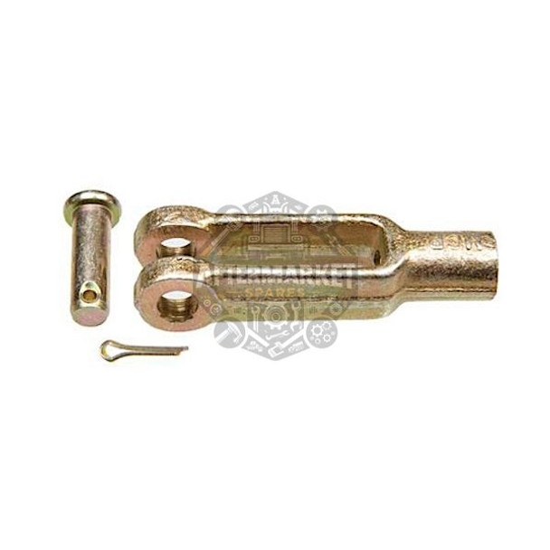 042212 4S Clevis Imperial 1/4-28 UNF x 5/16 PIN ZP