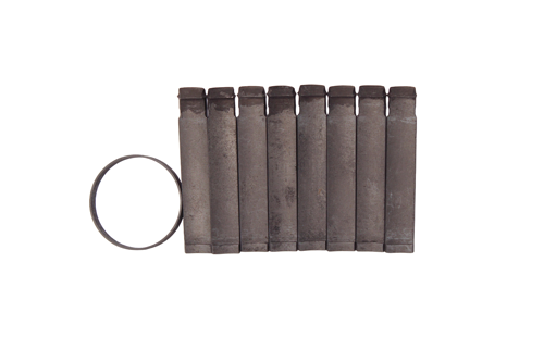 CUTTING GRAPPLE, ASSEMBLY, F/ 1.500 INCH COIL, F/ 2.347 & 2.500 INCH O.D. CUTTING OVERSHOT (CONSISTING OF: CUTTING GRAPPLES AND RING)