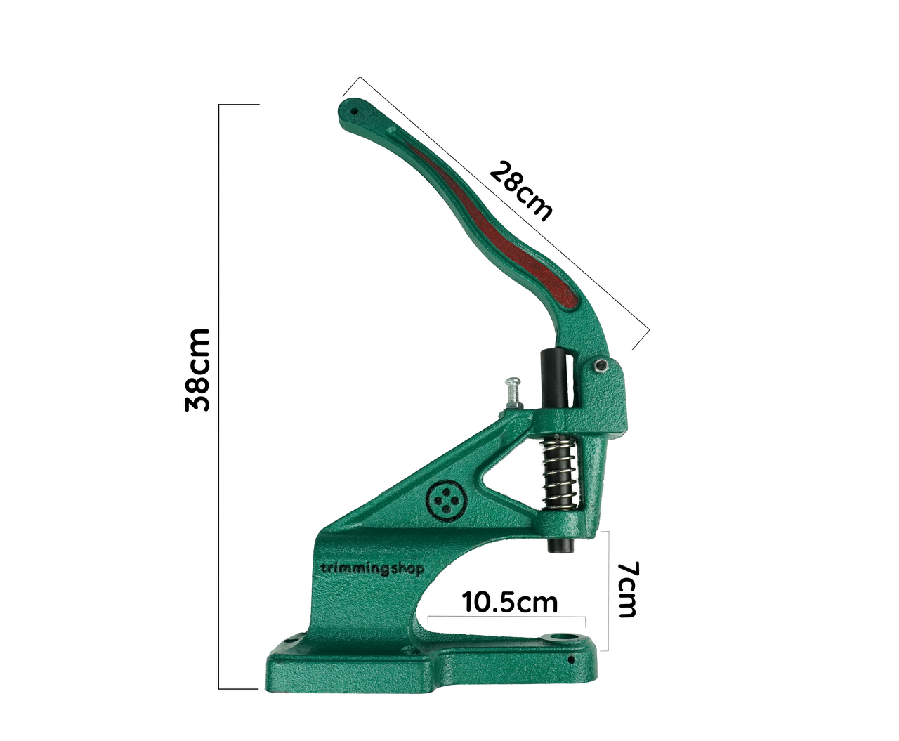 The Green Machine Hand Press With Snap Poppers Die Set Trimming Shop The Green Machine Hand Press With Snap Poppers Die Set Trimming Shop