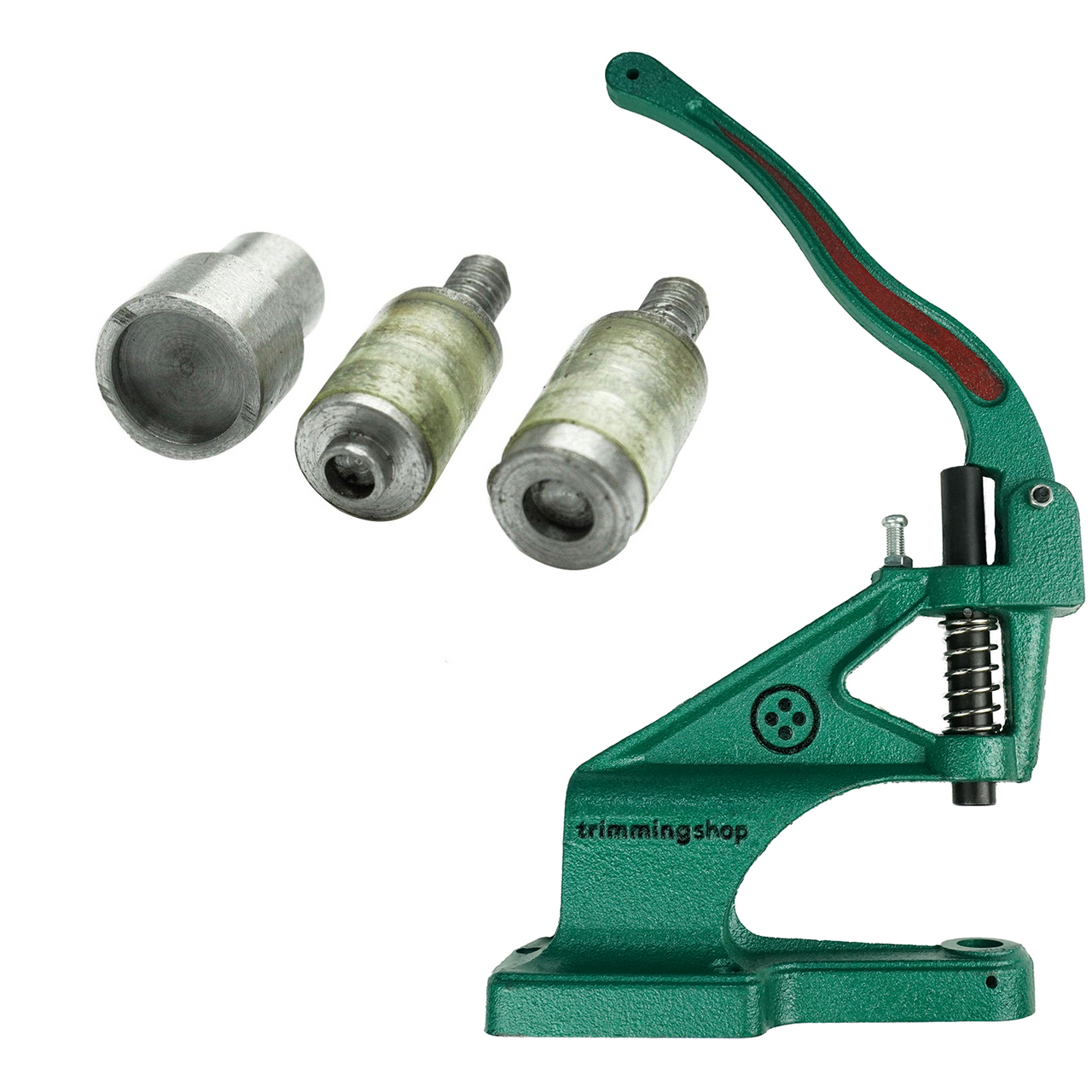 The Green Machine Hand Press® with KAM Snap Poppers Die Set