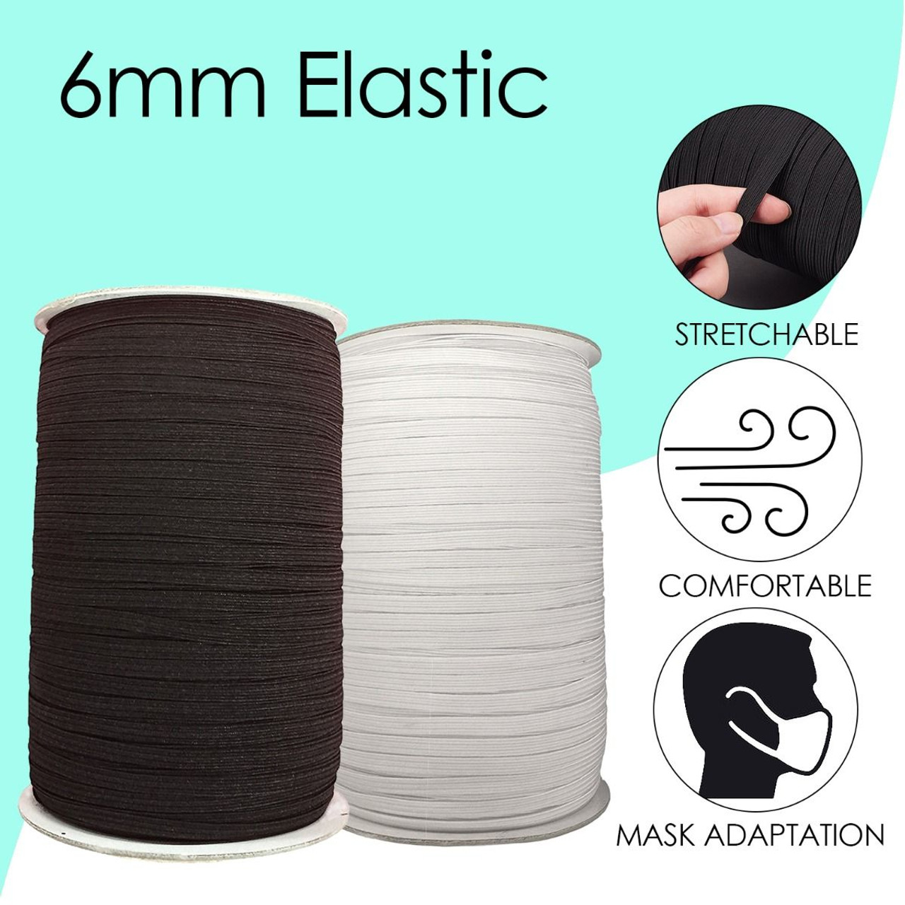 Knit Heavy Stretch High Elasticity Elastic Band for Garment/Flat
