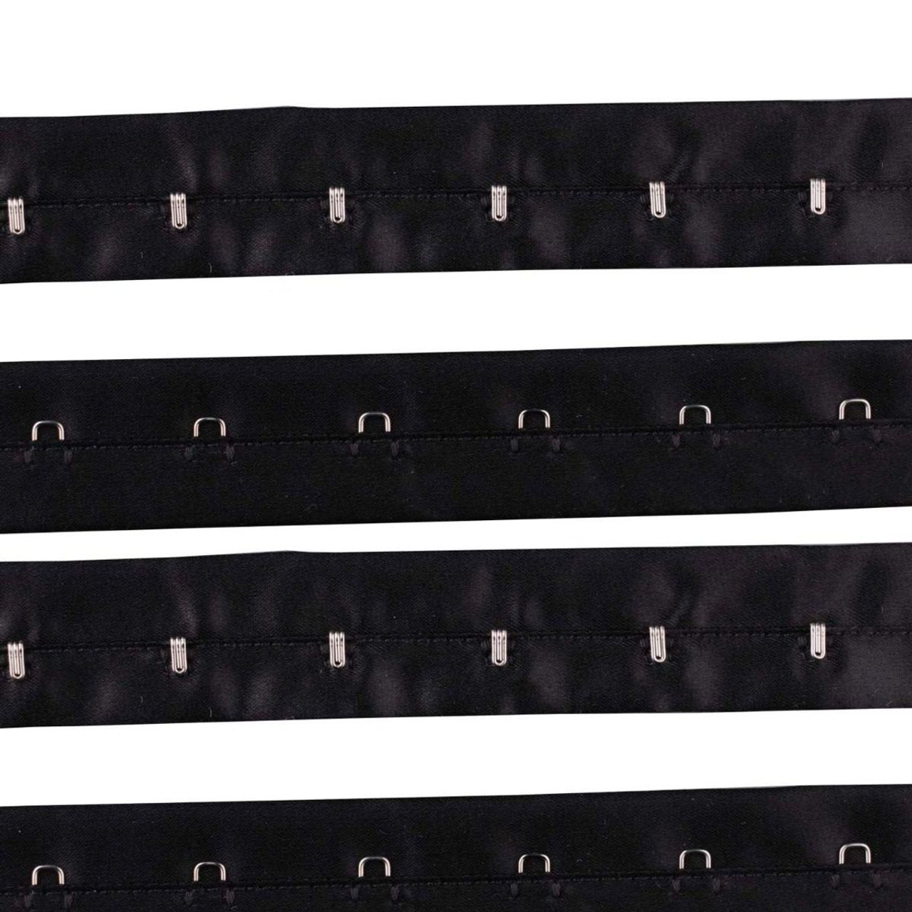 TOP QUALITY COTTON Hook & Eye Tape 25Mm, Black Or White, Choose Length, Art  Ct99 £5.99 - PicClick UK