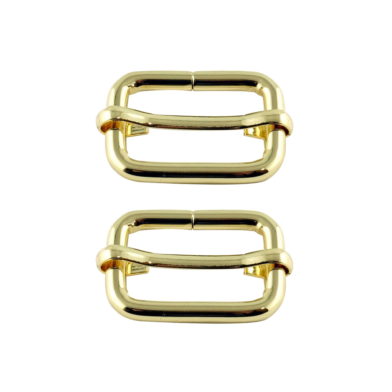 Non Welded Metal Triglide Slider Buckles Pack of 2