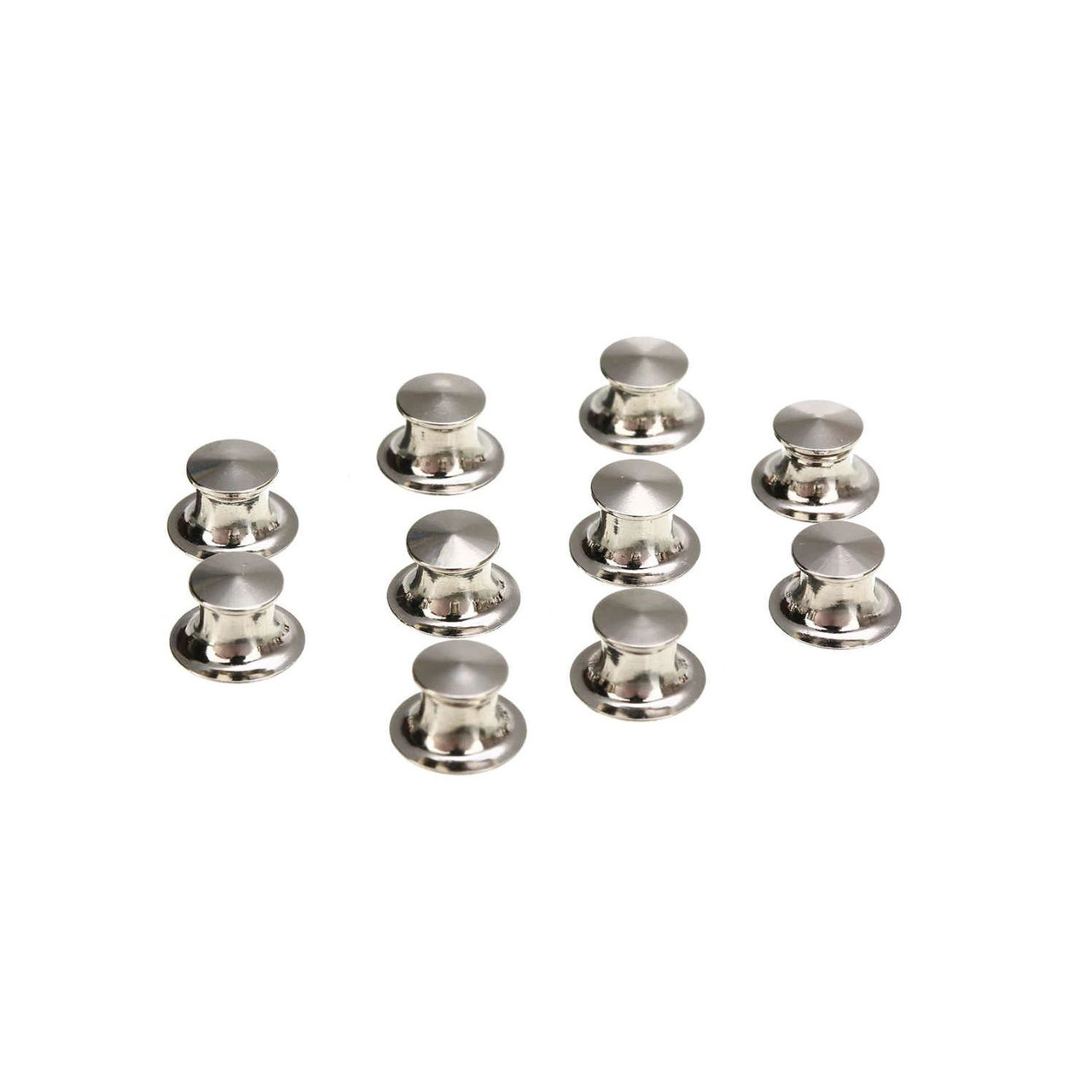 Silver Locking Pin Backs - 10pcs - Trimming Shop