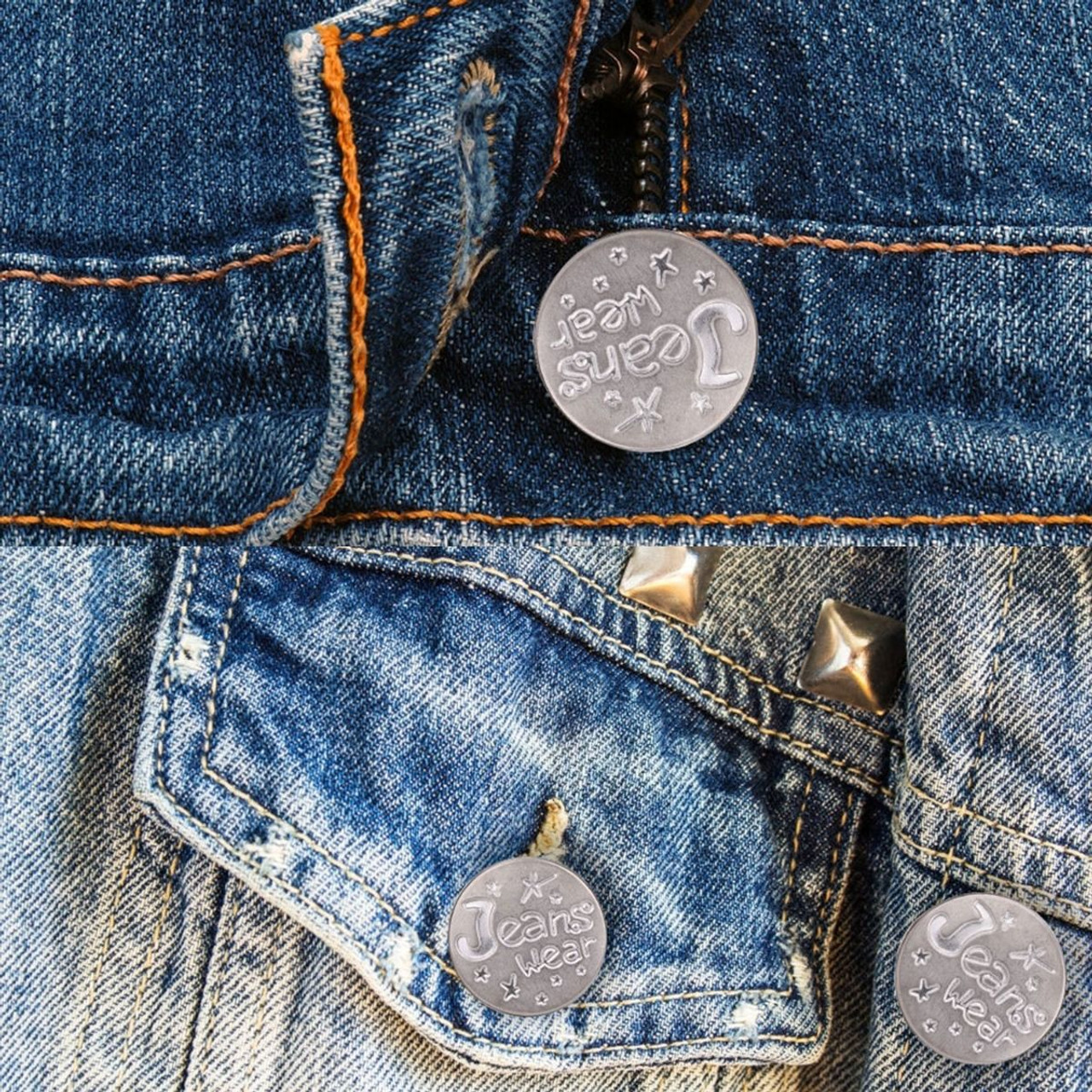 Jeans Buttons (17mm) - Set of 15