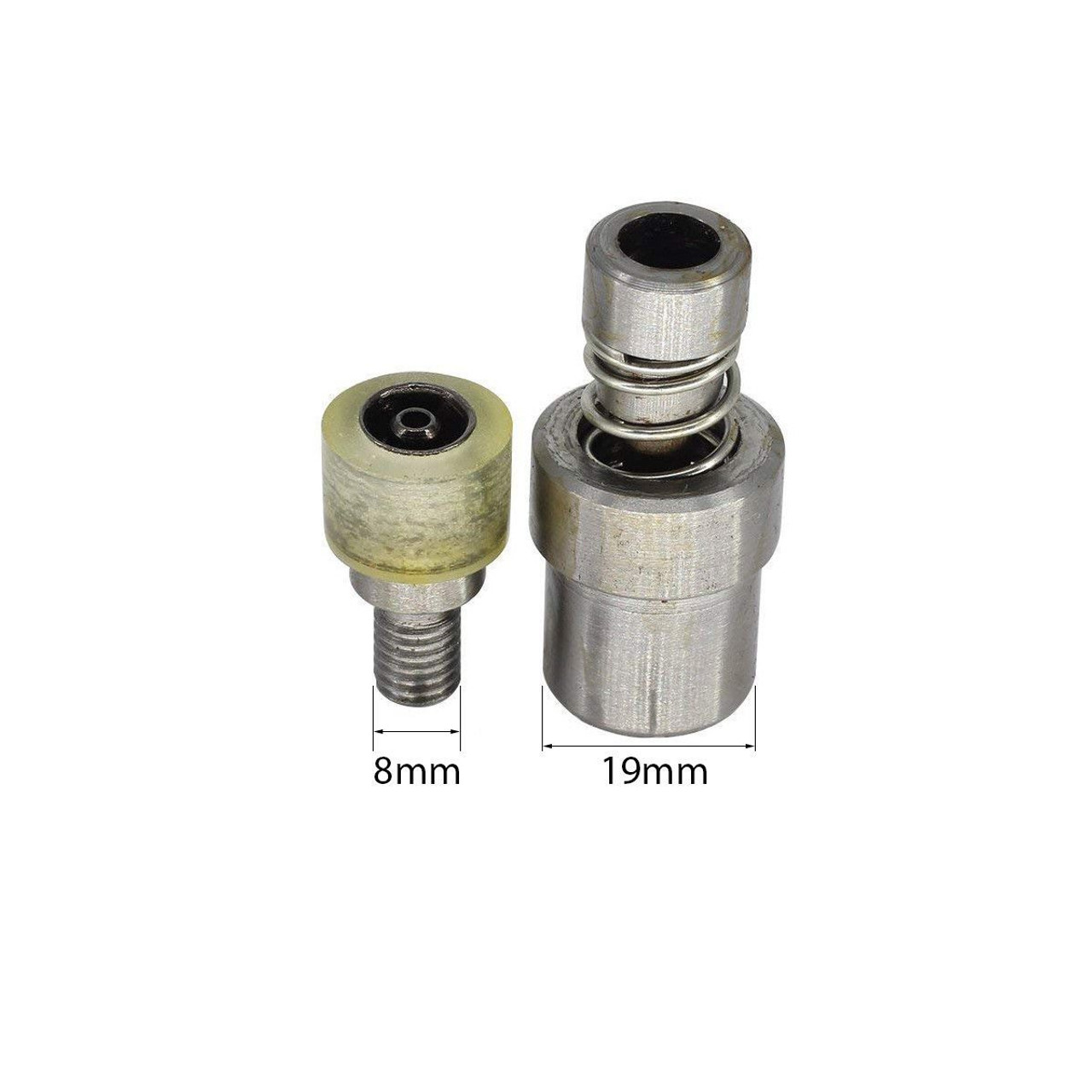 9.5mm Punk Cone Stud Die Set for Green Machine Hand Press