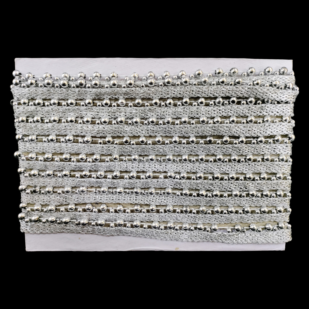 12.5mm Wide Round Pearl lace - 4M