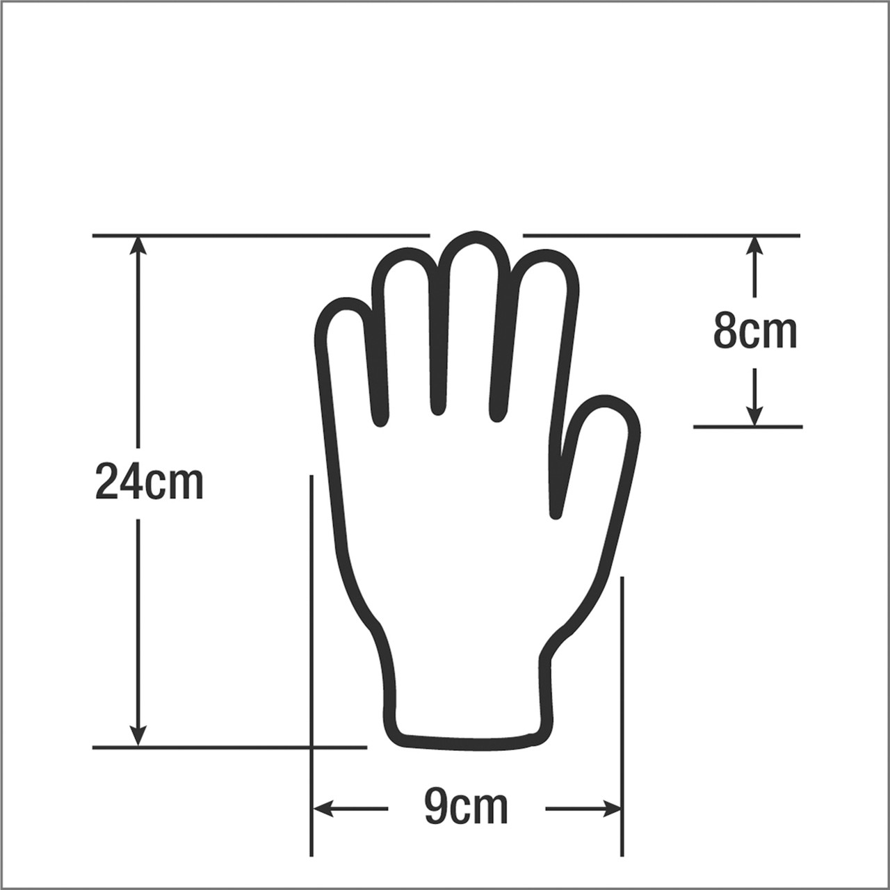 Amtech N2422 Nitrile Performance Work Gloves